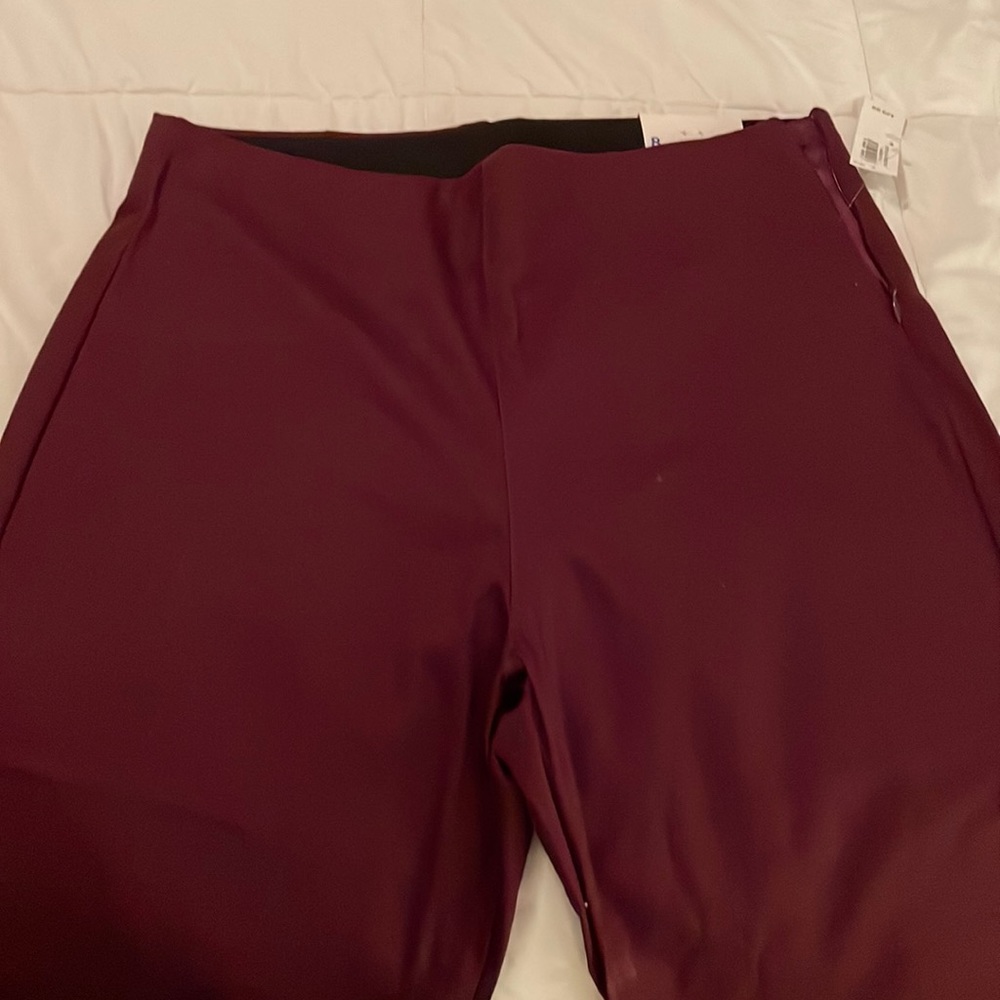 NWT Merlot pixie pants